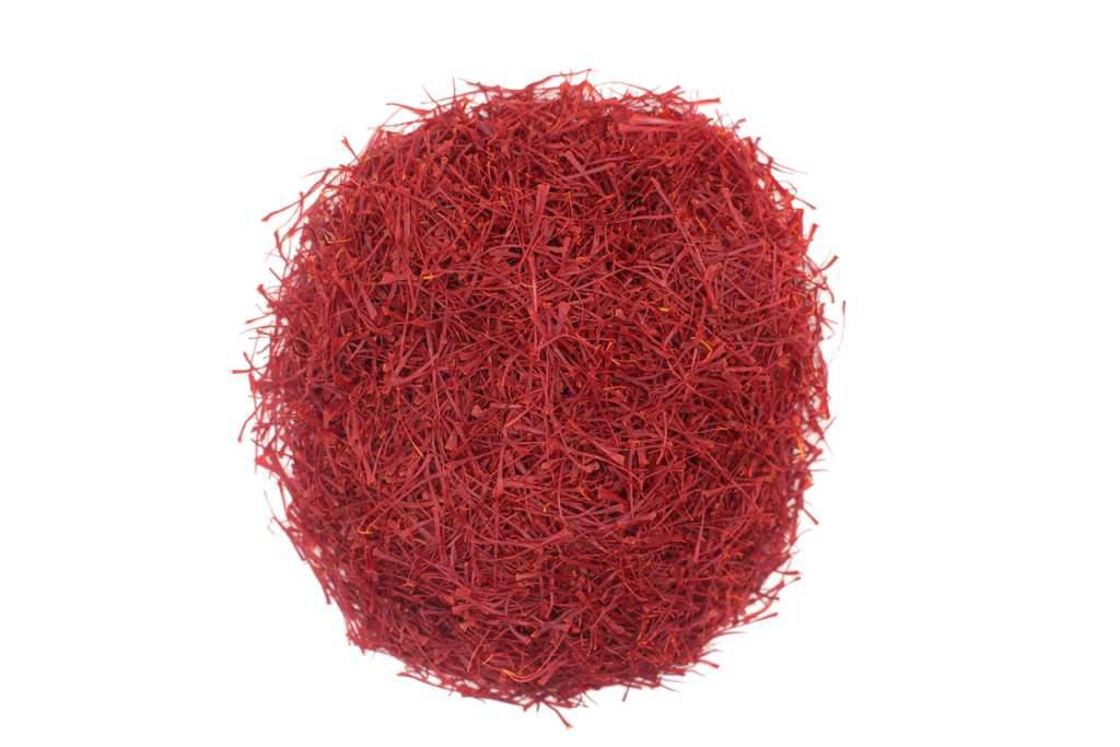 Negin saffron macro